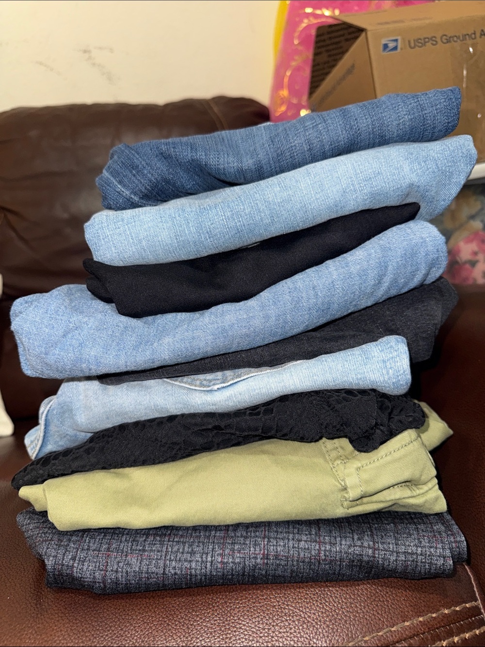 Bundle of 9 skinny jeans &Pants Xs-Small